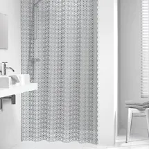 Sealskin Duschvorhang Hammam 180 x 200 cm silber