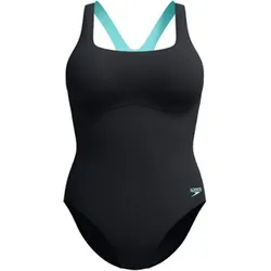 SPEEDO Damen Schwimmanzug Womens Flex Band, Anthracite, 36