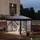 Outsunny Faltpavillon 3,3 x 3,3 m Grau