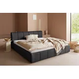 LeGer Home by Lena Gercke Polsterbett Maileen, incl. Rollrost schwarz