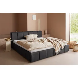 LeGer Home by Lena Gercke Polsterbett Maileen, incl. Rollrost schwarz