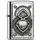 Zippo Mexican Heart, High Polish Chrome, Emblem - Nachfüllbar - Wiederverwendbar - Windfestes Design - Geschenkbox - Made in USA
