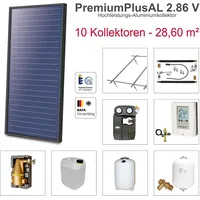 solarbayer� Solarbayer PremiumPlusAL Solarpaket 10 Stock Bruttofläche 28,60 m2 vertikal