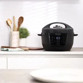 Instant Pot XL 7.1L 7-in-1 Smart Cooker - Reiskocher, Sautierpfanne, Joghurtbereiter, Dampfgarer und Speisewärmer, Schwarz