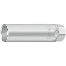 MATADOR Schraubwerkzeuge 30810141 Außen-Doppelsechskant Zündkerzeneinsatz, 3/8\ 14, Gummi,