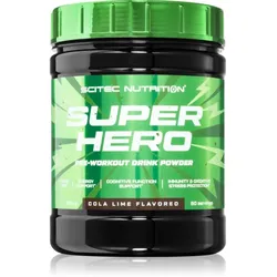 Scitec Nutrition Superhero Förderung der sportlichen Leistung mit Koffein Geschmack Cola-Lime 285 g