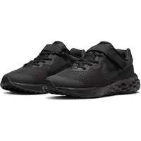 Nike Revolution 6 FlyEase Laufschuhe Kinder 001 black/black-dk smoke grey 38.5