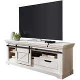 woodroom Maribo 156 x 57 x 40 cm Weiß