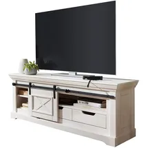 woodroom Maribo 156 x 57 x 40 cm Weiß
