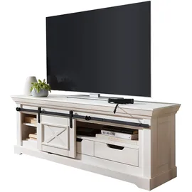 woodroom Maribo 156 x 57 x 40 cm Weiß
