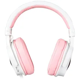 SADES Dpower SA-722 Gaming Headset, weiß/pink, 3,5 mm Klinke, kabelgebunden, Stereo, Over Ear, PC, PS4 u. 5, Xbox, Nintendo Switch