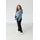 Base Level Curvy "Arah", Damen, Gr. 48, Länge 32, schwarz, Web, Obermaterial: 97% Polyester, 3% Elasthan, unifarben, loose fit extralang, Hosen Treggings, mit elastischem Bund