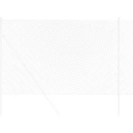 vidaXL Maschendrahtzaun 2300 x 150 cm Silber/Stahl