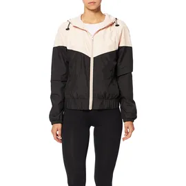 URBAN CLASSICS Damen TB3638-Ladies Arrow Windbreaker in Schwarz, Größe 3XL