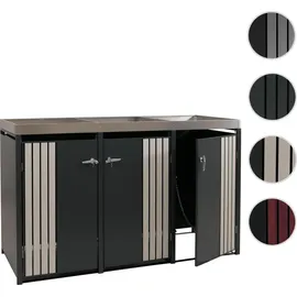 MCW Mülltonnenverkleidung O67 125 x 84 cm anthrazit