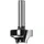Bosch Profilfräser E 8 mm, R1 6,3 mm, D 25,4 mm, L 14 mm, G 46 mm