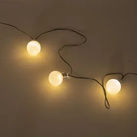 esotec Solar Glühbirnen-Lichterkette Shining Bulbs Kugel Kugelleuchten 102180 - Weiß