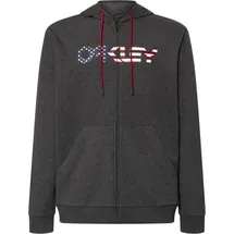 OAKLEY Teddy Full Zip Hoddie Herren Grau XL