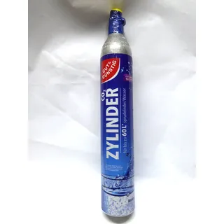 sodastream / gut & günstig CO2 Zylinder Kartusche 60L voll Kohlensäure Art Sodastream