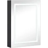 vidaXL LED-Spiegelschrank fürs Bad 50x13x70 cm