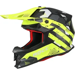 Rocc 800 Dekor, Motocrosshelm - Matt Schwarz/Gelb/Grau - XS