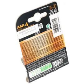 Duracell Plus Power Boost Micro (AAA)-Batterie Alkali-Mangan 1.5 V 4
