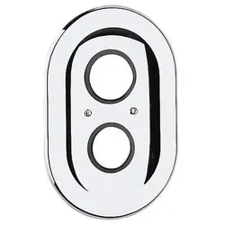 Grohe Rosette oval 225x150 für Automatic 2000/Sentosa alt, Chrom 47188000