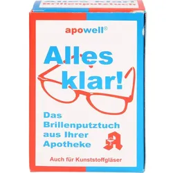BRILLENPUTZTÜCHER Alles Klar 10 St.