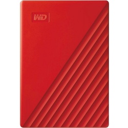 Western Digital My Passport 2 TB HDD – Externe Festplatte – rot externe HDD-Festplatte 2,5 Zoll“ rot