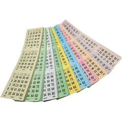 CombiCraft Bingokarten im Set mit 10 Bingoblöcken - pro Set mit 3000 Karten