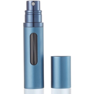 SUBORAWOS Parfümzerstäuber Nachfüllbar,Mini Parfum Zerstäuber für Unterwegs,Leer Sprühflasche für Parfum,Handtasche Parfümflaschen für Reise 5ml(Blau)