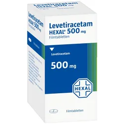 LEVETIRACETAM HEXAL 500 mg Filmtabletten 50 St