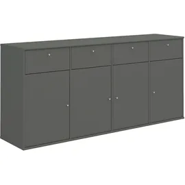 Hammel Furniture Mistral Sideboard 177 cm Grau Holz/Metall