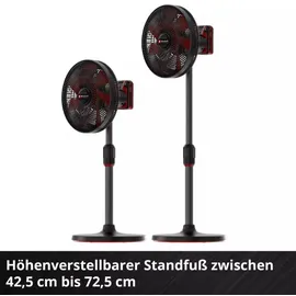 Einhell GE-CF 18/320 P Li-Solo 32 cm Standventilator Schwarz