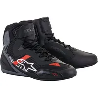 Alpinestars Faster 3 Rideknit, - Schwarz/Grau/Hellrot - 10 US