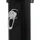 vidaXL Faltbare Solardusche schwarz 214 cm