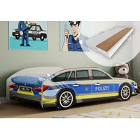 Kids Collective Autobett Kinderbett Jugendbett 70x140 | 80x160 mit