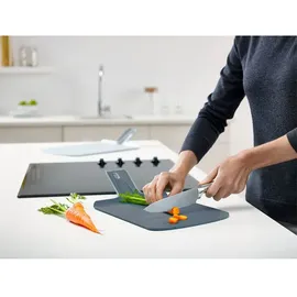 Joseph Joseph Chop2Pot Plus Schneidebrett-Set Kunststoff 2 38 x 21 x 3 cm Blau