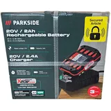 Parkside Park Side Parkside Akku X20V Team 2Ah und Ladegerät mit Active Cell Balancing