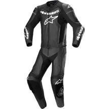 Alpinestars GP Force Lurv perforierte 2-Teiler Motorrad Lederkombi, schwarz, 54