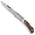 Budoten Haller Damast Taschenmesser Braun
