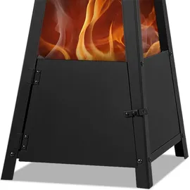 Gardebruk Feuerschale Feuerstelle Ø 102 cm Schwarz