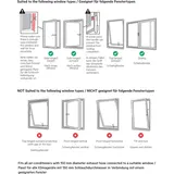 Electrolux AEG AWK04 Premium Fensterkit Klimagerät (900 923 306)
