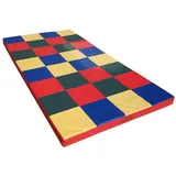 Niro Sport Turnmatte 200 x 100 x 8 cm «Mosaic» mit Würfeln) Weichbodenmatte bunt No Size