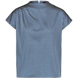 Zero Satinbluse Blau 42