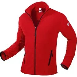 BP® Fleecejacke 1694-641, rot 1694-641 , 1 Stück, Größe: XS