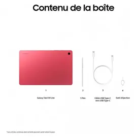 Samsung Galaxy Tab S10 Lite 10,9" 128 GB Wi-Fi Red