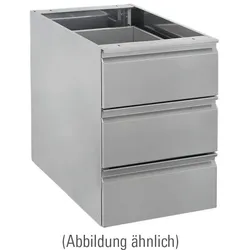 Schubladenblock zum Unterbau für Arbeitstische 700 mm Tiefe
