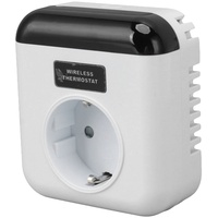Intelligente WiFi-Thermostat-Steckdose, Programmierbarer Kabelloser Elektrischer Plug-in-Temperaturregler mit APP-Fernbedienung, EU-Stecker 220 V für Home-Office-Wohnungen