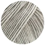 Lana Grossa Häkelwolle Cool Wool Big Vintage Grau 50 g